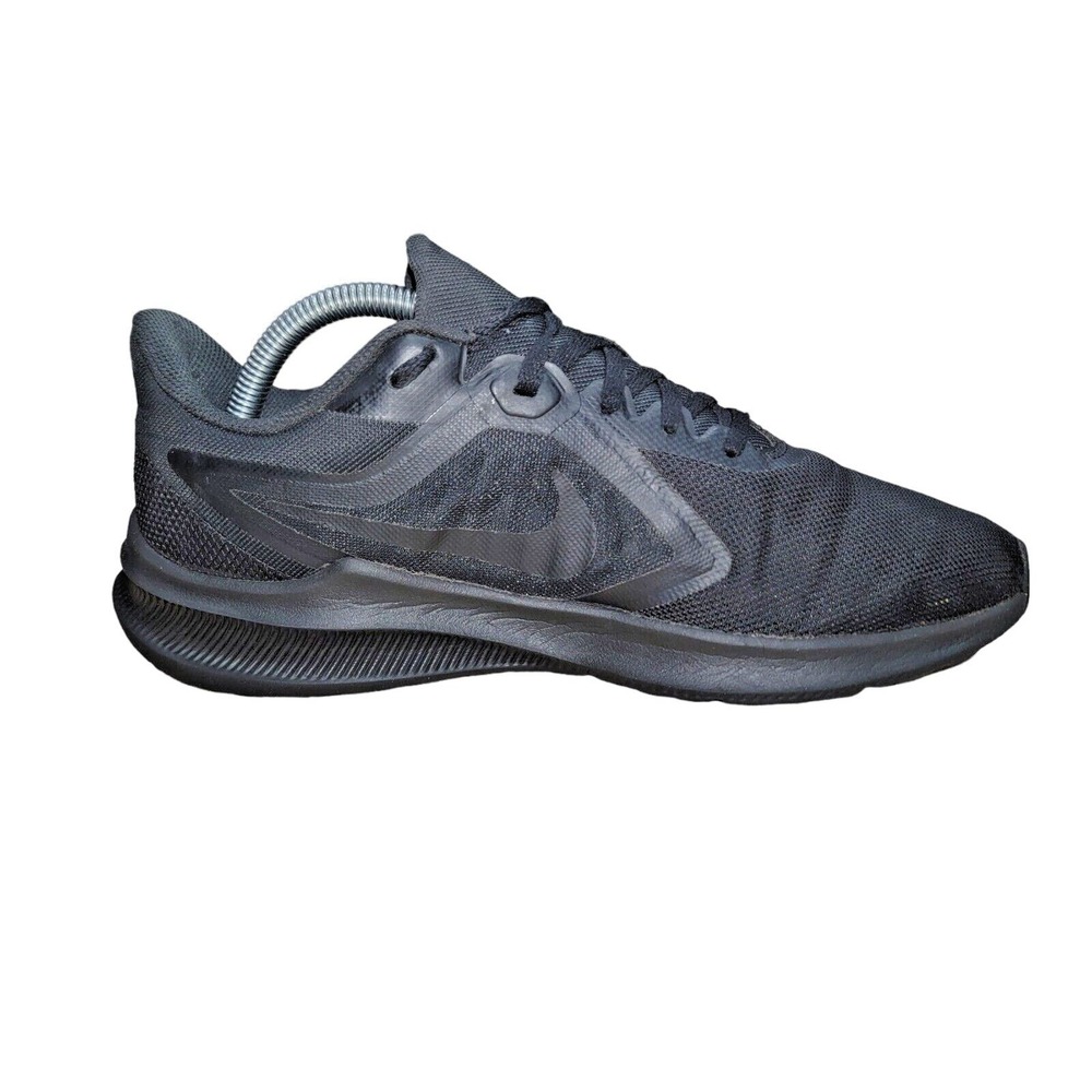 Nike‎ Down Shifter 10 Womens Size 10 Triple Black Athletic Walking Running Shoes